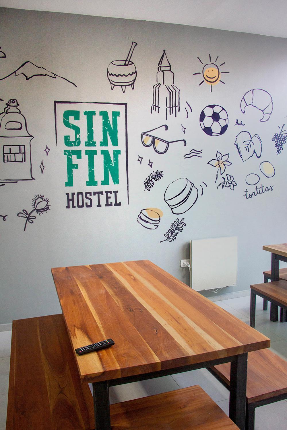 Sin Fin Hostel Mendoza Exterior foto
